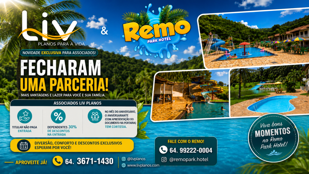 Liv faz parceria com Remo Park Hotel!